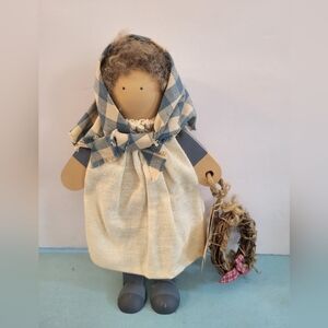 Vintage Lizzie High Wood Doll "Lizzie High" 1985